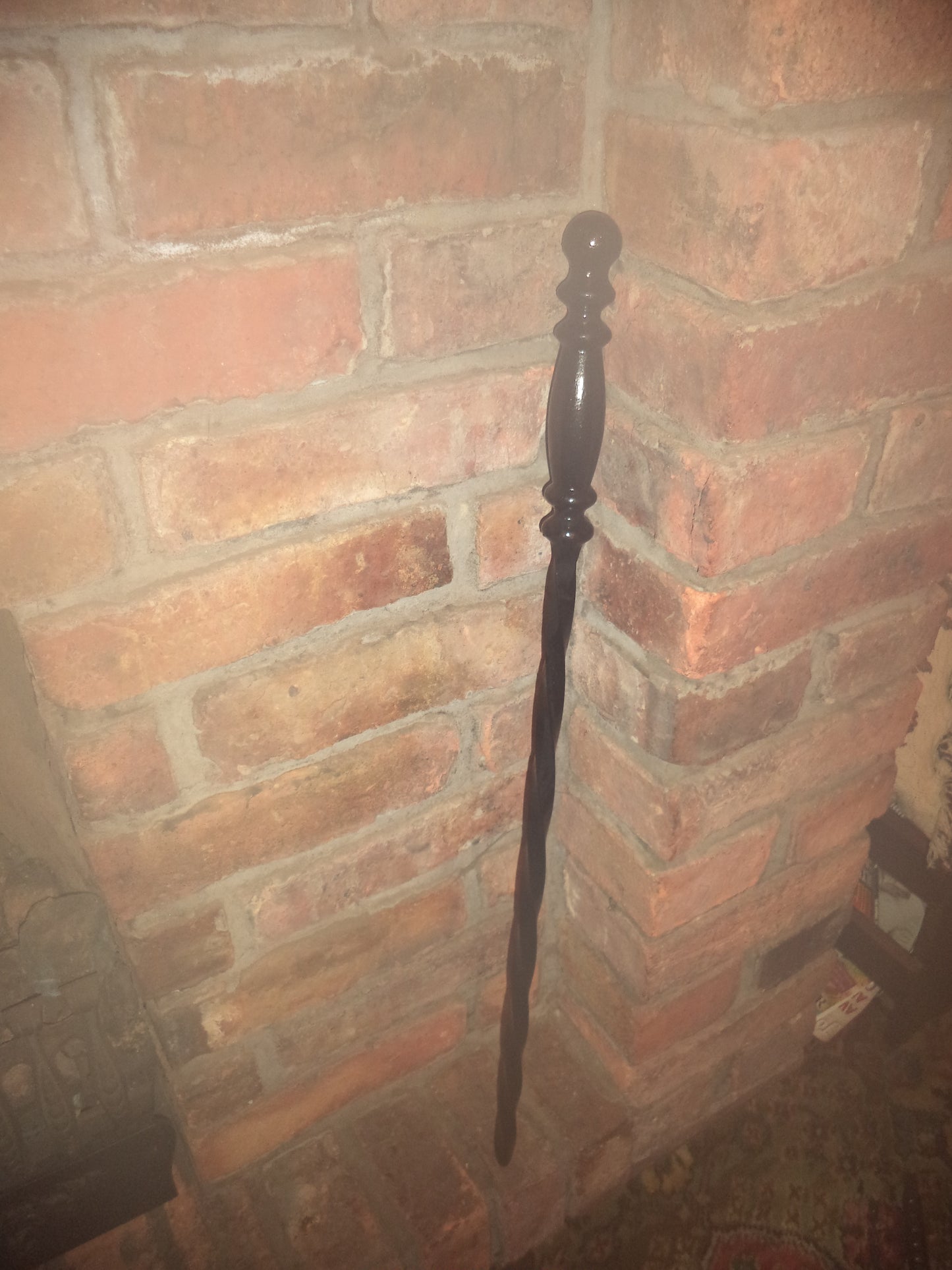 Barley twist fire poker