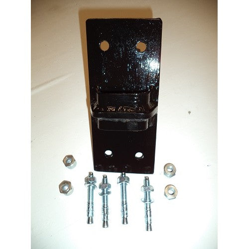 Heavy duty bolt down ground/wall anchor