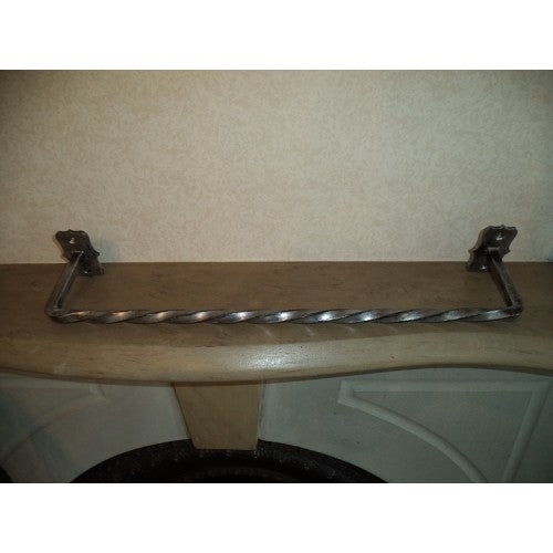 Barley twist towel rail