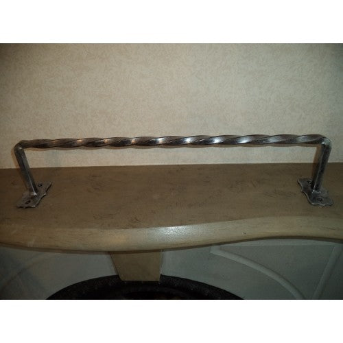 Barley twist towel rail