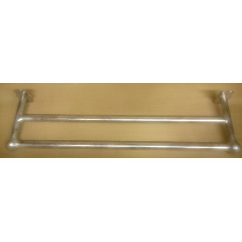Double ball end towel rail