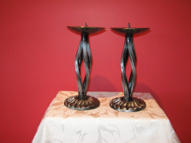 Basket Candle Holders