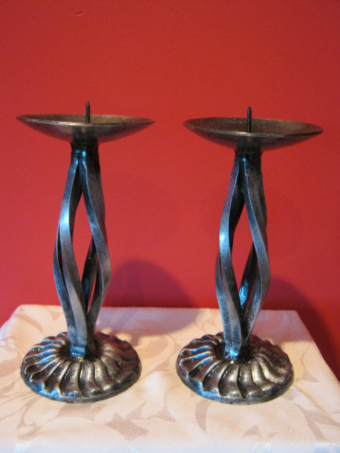 Basket Candle Holders