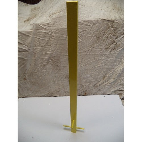 Concrete in security bollard