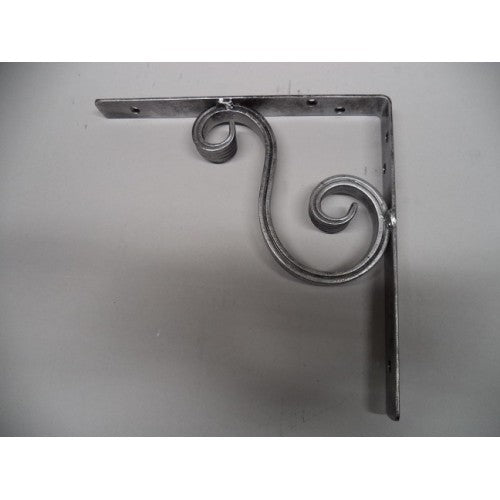 Scroll shelf brackets